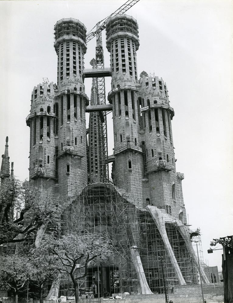 fachada pasion construcción foto antigua