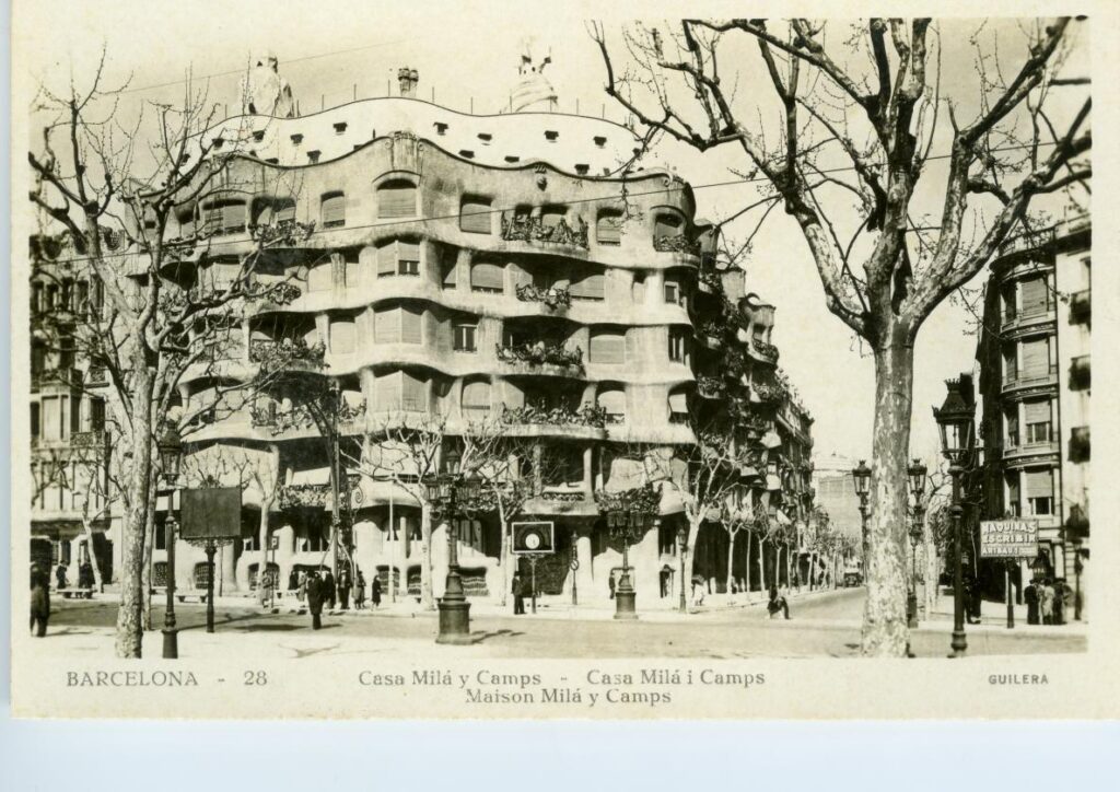 casa mila pedrara foto vieja