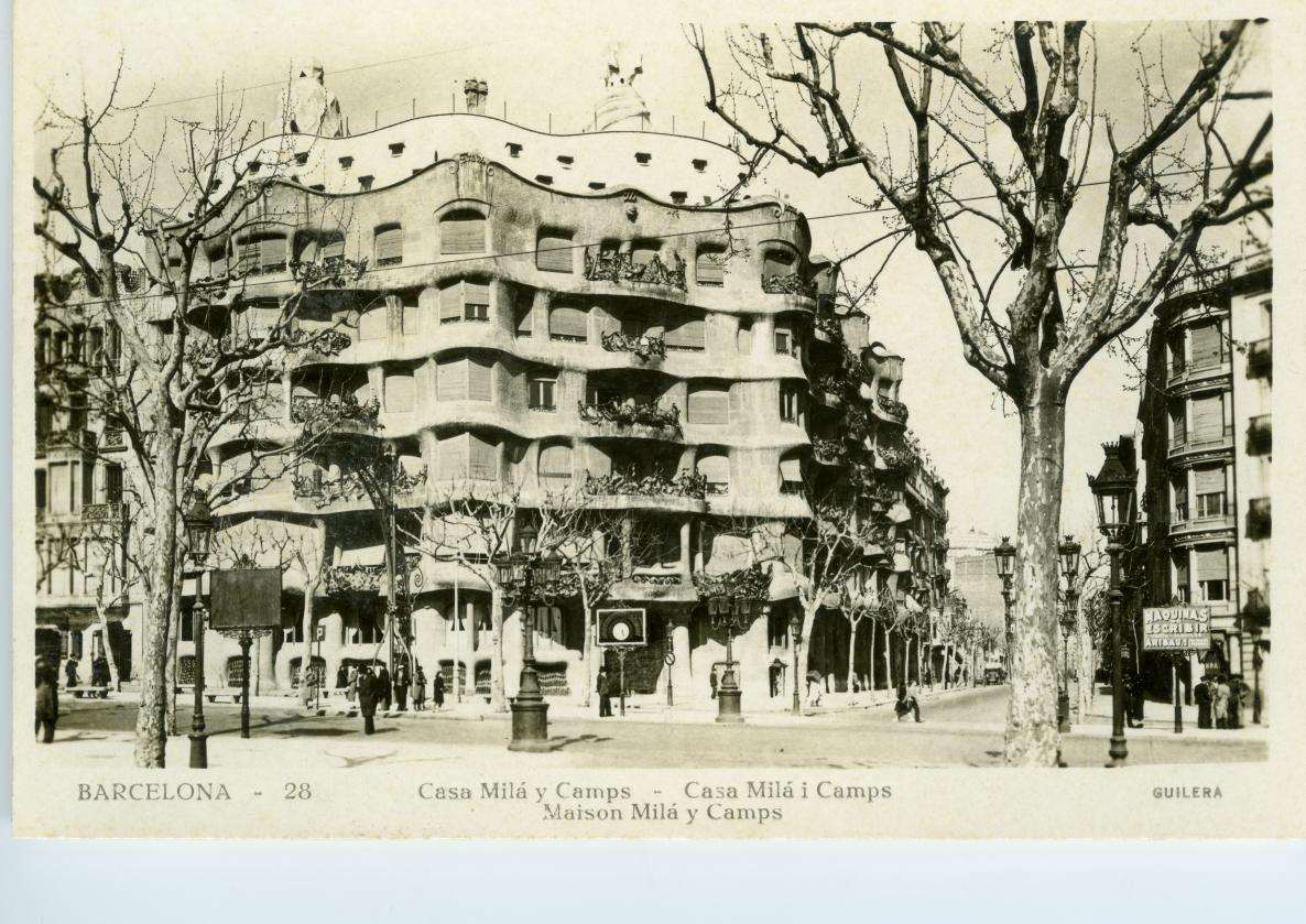 casa mila pedrara foto vieja