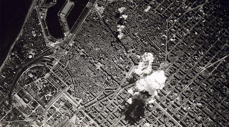 Los bombardeos de Barcelona durante la Guerra Civil: la ciudad bajo las bombas