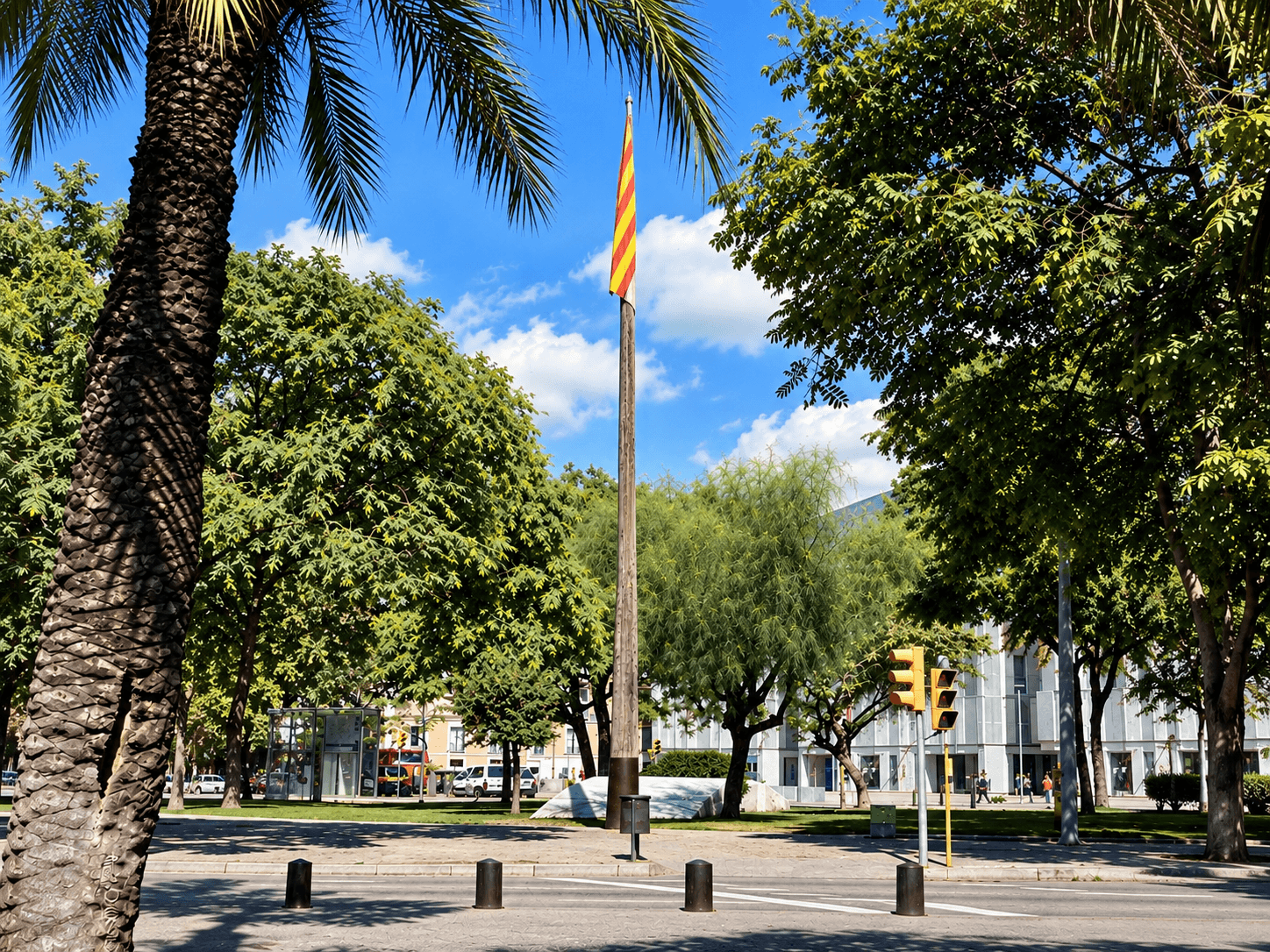 Monumento a Josep Moragues en Barcelona